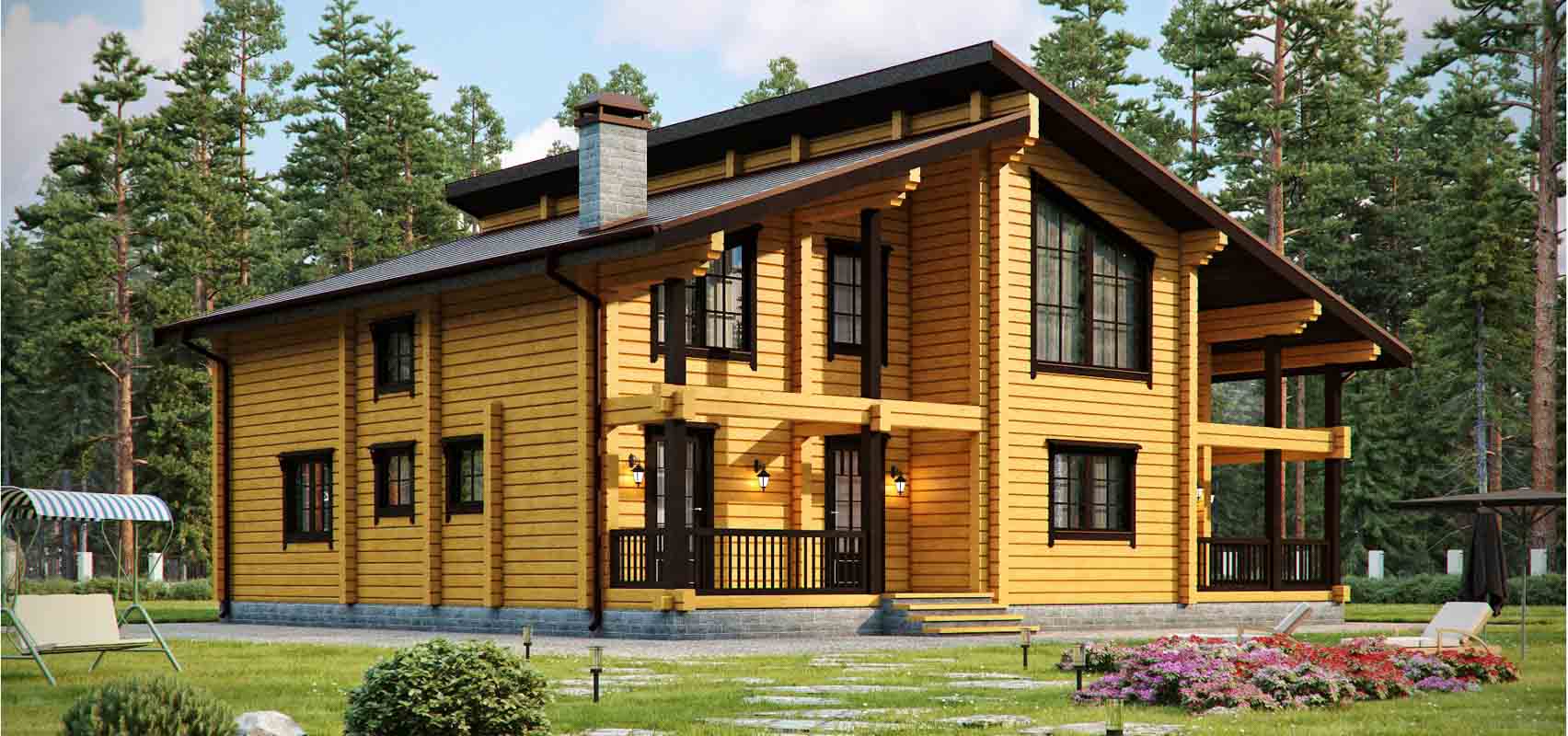 Размеры деревянного дома
