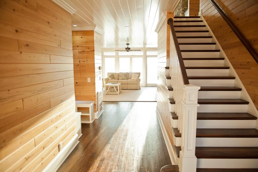 виды лестниц в деревянном доме